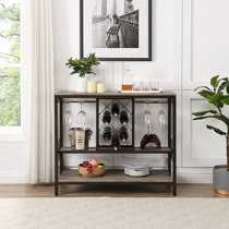 Sofa table deals with wine storage